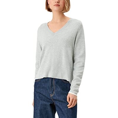 120.10.202.17.170.2109689 s.Oliver Women's Sweter, szary melanż, 34 120.10.202.17.170.2109689 s.Oliver Women's Sweter, szary melanż, 34