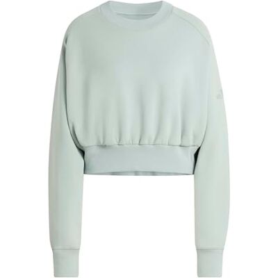 KA7015 adidas dames SOFT LUX SWEATSHIRT, Wonder Sage, S KA7015 adidas dames SOFT LUX SWEATSHIRT, Wonder Sage, S