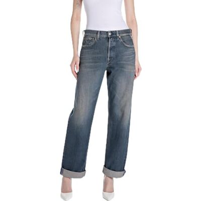 WA532 .000.809 881 Replay Damskie dżinsy typu Relaxed Boyfriend Aubry oryginalna kolekcja, 007 Dark Blue, 31W / 32L WA532 .000.809 881 Replay Damskie dżinsy typu Relaxed Boyfriend Aubry oryginalna kolekcja, 007 Dark Blue, 31W / 32L