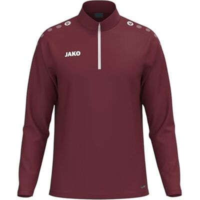 8600 JAKO Unisex Ziptop One, bordowy, XL 8600 JAKO Unisex Ziptop One, bordowy, XL