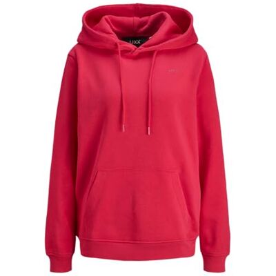 12223961-4793291 JACK & JONES Jxabbie RLX Ls Every Hood SWT Noos, Barberry, M 12223961-4793291 JACK & JONES Jxabbie RLX Ls Every Hood SWT Noos, Barberry, M