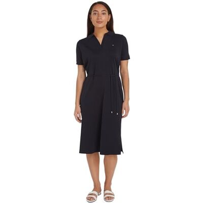 WW0WW41278 Tommy Hilfiger Damska koszulka polo OPN PLKT LYLL DRS Waist DTL Desert Sky XS, Pustynne niebo, XS WW0WW41278 Tommy Hilfiger Damska koszulka polo OPN PLKT LYLL DRS Waist DTL Desert Sky XS, Pustynne niebo, XS