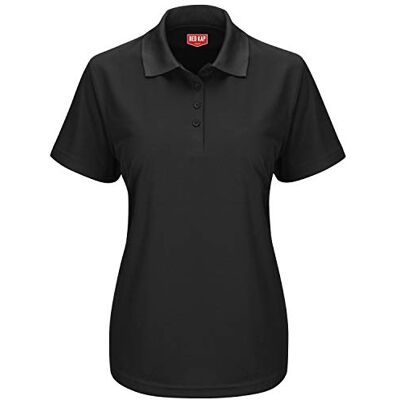 SK97BK SS M Red Kap Damska koszulka polo, czarny, M SK97BK SS M Red Kap Damska koszulka polo, czarny, M