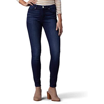 35174-31-12 LN Lee damskie jeansy modelujące, slim fit, skinny leg, 44 długo 35174-31-12 LN Lee damskie jeansy modelujące, slim fit, skinny leg, 44 długo