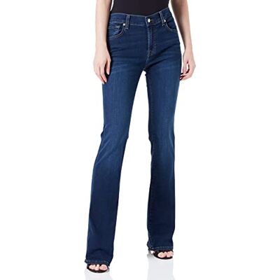JSWBC440BI 7 For All Mankind Damskie dżinsy Bootcut Bair Eco, ciemnoniebieskie, regularne JSWBC440BI 7 For All Mankind Damskie dżinsy Bootcut Bair Eco, ciemnoniebieskie, regularne
