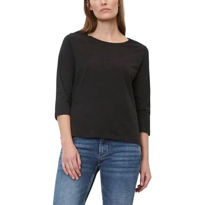 B01207252507 Marc O'Polo Women's Koszulka, czarna, XS B01207252507 Marc O'Polo Women's Koszulka, czarna, XS