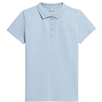 4FSS23TTSHF585 4F Koszula damska, Lekki niebieski, XXL 4FSS23TTSHF585 4F Koszula damska, Lekki niebieski, XXL