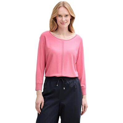 1045463 TOM TAILOR Sweter damski, 15116 Bright Rose, 3XL 1045463 TOM TAILOR Sweter damski, 15116 Bright Rose, 3XL