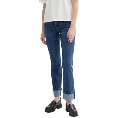 1043460 TOM TAILOR Alexa Straight dżinsy damskie, 10120 Used Dark Stone Blue Denim, 30W / 30L 1043460 TOM TAILOR Alexa Straight dżinsy damskie, 10120 Used Dark Stone Blue Denim, 30W / 30L