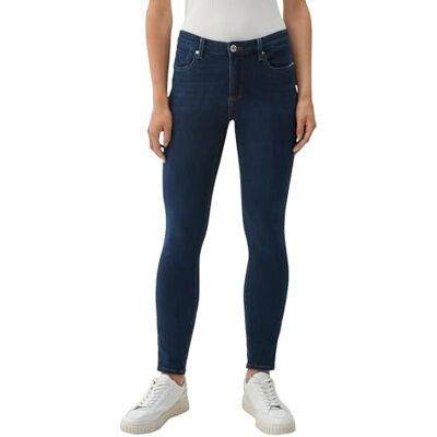 1277426011 s.Oliver 04.899.71.6060 damskie dżinsy skinny, niebieski (Dark Blue), 34W / 32L 1277426011 s.Oliver 04.899.71.6060 damskie dżinsy skinny, niebieski (Dark Blue), 34W / 32L