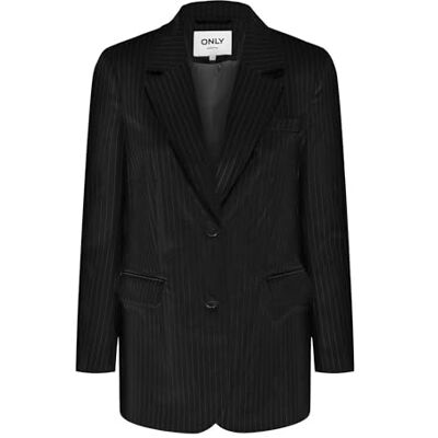 15311367-4769963 Onlreina L/S Pinstripe Blazer TLR, czarny, 38 15311367-4769963 Onlreina L/S Pinstripe Blazer TLR, czarny, 38