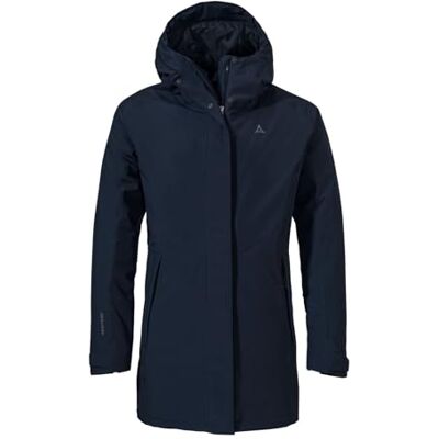 13600 Schöffel Damska parka zimowa Froda WMS, granatowy blezer, 48 13600 Schöffel Damska parka zimowa Froda WMS, granatowy blezer, 48