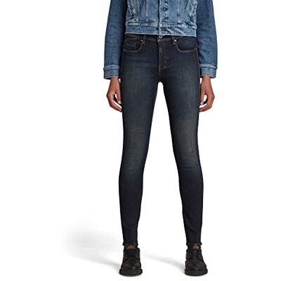D19079-C051-C777 G-STAR RAW Lhana Skinny Dżins Kobiety, Niebieski (Worn In Moss C051-c777), 26W / 32L D19079-C051-C777 G-STAR RAW Lhana Skinny Dżins Kobiety, Niebieski (Worn In Moss C051-c777), 26W / 32L