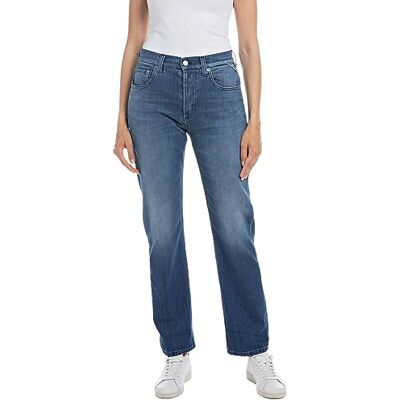 AZXSDCDE Replay Damskie dżinsy MAIJKE Straight Jeans, 009 MEDIUM Blue, 3028, 009 Medium Blue AZXSDCDE Replay Damskie dżinsy MAIJKE Straight Jeans, 009 MEDIUM Blue, 3028, 009 Medium Blue