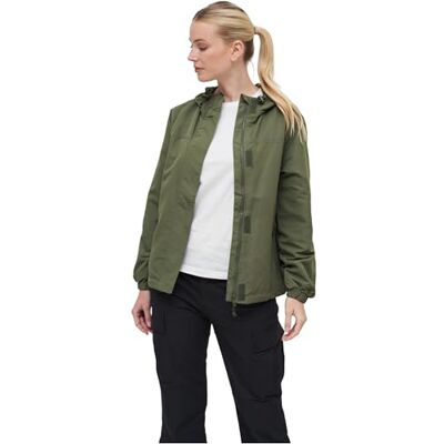 33114 Brandit WINDBREAKER ZIPPER damska kurtka przeciwdeszczowa, kurtka przejściowa, oliwkowy, 4XL 33114 Brandit WINDBREAKER ZIPPER damska kurtka przeciwdeszczowa, kurtka przejściowa, oliwkowy, 4XL