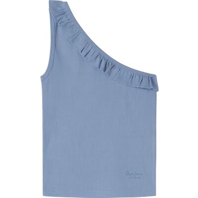 PG50314552016 Pepe Jeans Dziewczęca koszulka MIRELLA, niebieska (AZZURRO BLUE), 16, Niebieski (niebieski azzurro), 16 lat PG50314552016 Pepe Jeans Dziewczęca koszulka MIRELLA, niebieska (AZZURRO BLUE), 16, Niebieski (niebieski azzurro), 16 lat