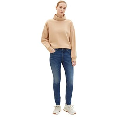 1036916 TOM TAILOR Damski Dżinsy zwężane , 10281 Mid Stone Wash Denim, 34W / 32L 1036916 TOM TAILOR Damski Dżinsy zwężane , 10281 Mid Stone Wash Denim, 34W / 32L
