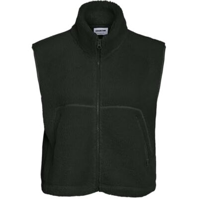 27036457-4982041 NOISY MAY Nmmasey Short Teddy Vest Fwd Noos, czarny, L 27036457-4982041 NOISY MAY Nmmasey Short Teddy Vest Fwd Noos, czarny, L