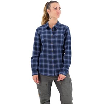 89833-555-534 Fjallraven Övik Flannel Shirt W Koszula Damska Dark Navy-Indigo Niebieski Rozmiar XXS, Dark Navy-indigo Blue, XXS 89833-555-534 Fjallraven Övik Flannel Shirt W Koszula Damska Dark Navy-Indigo Niebieski Rozmiar XXS, Dark Navy-indigo Blue, XXS