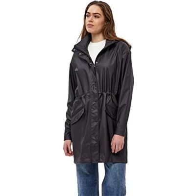 PC1677 Peppercorn Damski płaszcz przeciwdeszczowy Cane Raincoat, czarny, L PC1677 Peppercorn Damski płaszcz przeciwdeszczowy Cane Raincoat, czarny, L