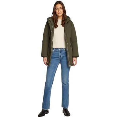 DW0DW18866 Tommy Jeans Damska parka TJW TECHNICAL DOWN PARKA płaszcz, zielony (Fatigue Green), M, Zielony (Fatigue Green), M DW0DW18866 Tommy Jeans Damska parka TJW TECHNICAL DOWN PARKA płaszcz, zielony (Fatigue Green), M, Zielony (Fatigue Green), M