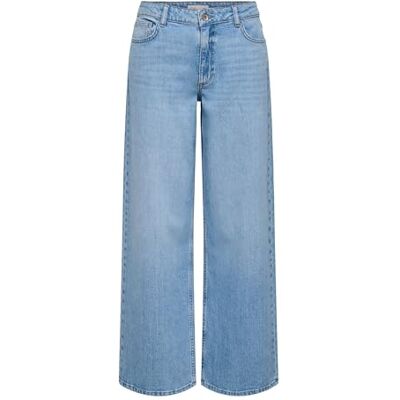 15371107-4980463 Jdy ruby Mw Wid Lb 1012 DNM Noos, jasnoniebieski (light blue denim), L / 32L 15371107-4980463 Jdy ruby Mw Wid Lb 1012 DNM Noos, jasnoniebieski (light blue denim), L / 32L