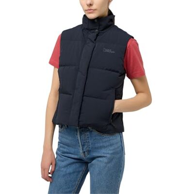 A60088_C0413 Jack Wolfskin Damska kamizelka Nordlicht Vest W, granatowy, XL A60088_C0413 Jack Wolfskin Damska kamizelka Nordlicht Vest W, granatowy, XL