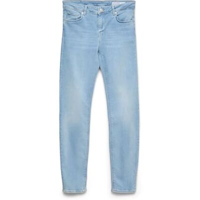 10259092 Vero Moda VMLUX MR Slim RI371 GA Noos dżinsy damskie, jasnoniebieski (light blue denim), L 10259092 Vero Moda VMLUX MR Slim RI371 GA Noos dżinsy damskie, jasnoniebieski (light blue denim), L