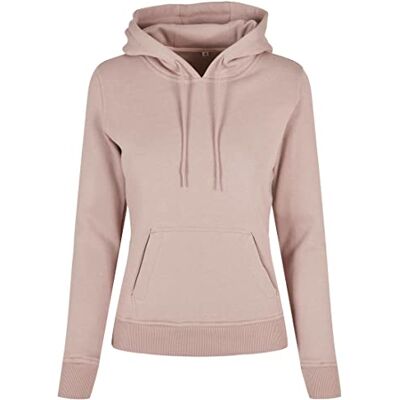 BY139 Build Your Brand Damski sweter z kapturem ze 100% bawełny ekologicznej dla kobiet, damska bluza z kapturem w kolorze czarnym lub białym, rozmiary XS 5XL, Duskrose, XL BY139 Build Your Brand Damski sweter z kapturem ze 100% bawełny ekologicznej dla kobiet, damska bluza z kapturem w kolorze czarnym lub białym, rozmiary XS 5XL, Duskrose, XL