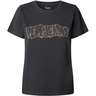 PL5000052 Pepe Jeans Damska koszulka BERI, szary (szary węglowy), S, Szary (szary węglowy), S PL5000052 Pepe Jeans Damska koszulka BERI, szary (szary węglowy), S, Szary (szary węglowy), S
