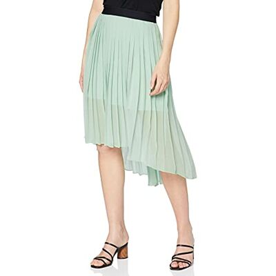 91-01450-04-149-857 SPARKZ COPENHAGEN Dorette High Low Skirt Spódnica damska, Zielony (zielona woda), M 91-01450-04-149-857 SPARKZ COPENHAGEN Dorette High Low Skirt Spódnica damska, Zielony (zielona woda), M