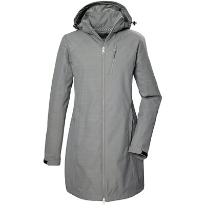 42854-000 killtec Kobiety Parka/kurtka softshell z odpinanym kapturem KOS 57 WMN SFTSHLL PRK, helloliv, 44, 42854-000 killtec Kobiety Parka/kurtka softshell z odpinanym kapturem KOS 57 WMN SFTSHLL PRK, helloliv, 44,