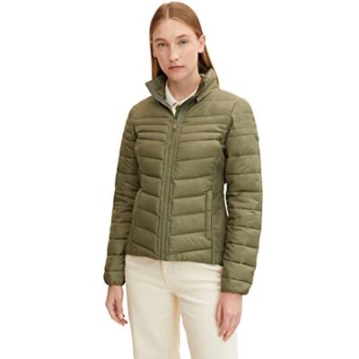 1033288 TOM TAILOR Damski Lekka kurtka puchowa , 10905 Tree Moss Green, L 1033288 TOM TAILOR Damski Lekka kurtka puchowa , 10905 Tree Moss Green, L