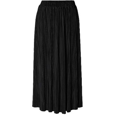 16090476 SELECTED FEMME Damska spódnica plisowana Slfsimsa Midi Plisse Skirt Noos, czarny, M 16090476 SELECTED FEMME Damska spódnica plisowana Slfsimsa Midi Plisse Skirt Noos, czarny, M