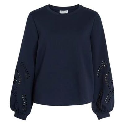14114310-4974029 Visandy L/S Detail Sweat Top Noos, granatowy blezer, XS 14114310-4974029 Visandy L/S Detail Sweat Top Noos, granatowy blezer, XS