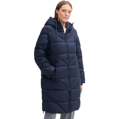 1042916 TOM TAILOR Damska parka z kapturem, 10668 Sky Captain Blue, S 1042916 TOM TAILOR Damska parka z kapturem, 10668 Sky Captain Blue, S