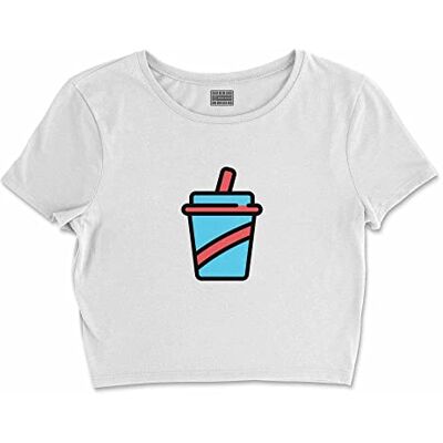 BDWTSWI-100400-L Bona Basics, Damski T-shirt basic, z nadrukiem cyfrowym, 100 bawełny, biały, swobodny, damski top, rozmiar: L, biały, L Krótki BDWTSWI-100400-L Bona Basics, Damski T-shirt basic, z nadrukiem cyfrowym, 100 bawełny, biały, swobodny, damski top, rozmiar: L, biały, L Krótki