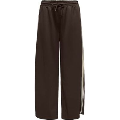 15356171-4892033 Onlasta Wide Stripe Pants SWT, Tort czekoladowy, M 15356171-4892033 Onlasta Wide Stripe Pants SWT, Tort czekoladowy, M