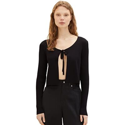 1036858 TOM TAILOR Denim Damski kardigan kardigan, 14482-Deep Black, XL, 14482 – Deep Black, XL 1036858 TOM TAILOR Denim Damski kardigan kardigan, 14482-Deep Black, XL, 14482 – Deep Black, XL