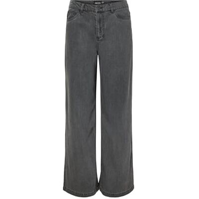 17162884-4925495 PIECES Damskie dżinsy PCsmidi Mw Wide Jeans Ciemnoszary Denim, 30W x 32L 17162884-4925495 PIECES Damskie dżinsy PCsmidi Mw Wide Jeans Ciemnoszary Denim, 30W x 32L