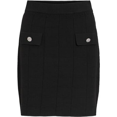 14104551-4682140 Vijulisa Short Knit Skirt/BFS, Black Beauty, L 14104551-4682140 Vijulisa Short Knit Skirt/BFS, Black Beauty, L