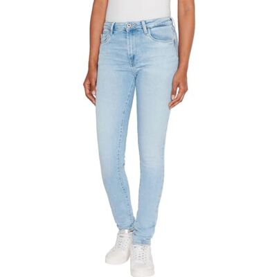 PL204584PF3 Pepe Jeans Damskie dżinsy skinny Hw, niebieskie (Denim-PF3), 26W / 32L, Niebieski (denim-pf3), 26W / 32L PL204584PF3 Pepe Jeans Damskie dżinsy skinny Hw, niebieskie (Denim-PF3), 26W / 32L, Niebieski (denim-pf3), 26W / 32L