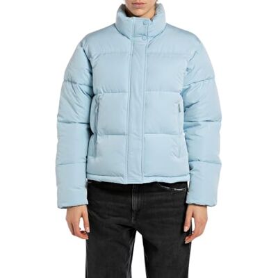 W7808A.000.84466 Replay Damska kurtka zimowa, 109 PASTEL SKY BLUE, M W7808A.000.84466 Replay Damska kurtka zimowa, 109 PASTEL SKY BLUE, M