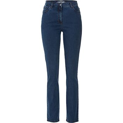 Super Raphaela by Brax Jeansy Spodnie Damskie Ina Fay Skinny, Ciemnoniebieski, 34W / 30L Super Raphaela by Brax Jeansy Spodnie Damskie Ina Fay Skinny, Ciemnoniebieski, 34W / 30L