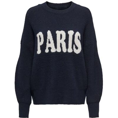 15339731-4690383 Onljerico L/S sweter KNT, granatowy, XL 15339731-4690383 Onljerico L/S sweter KNT, granatowy, XL