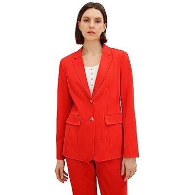 1035882 TOM TAILOR Marynarka Kobiety, 15612 Fever Red, 36 1035882 TOM TAILOR Marynarka Kobiety, 15612 Fever Red, 36
