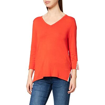 371015-35700 Gerry Weber Sweter damski, Pomarańczowy (Red Orange 60664), 34 371015-35700 Gerry Weber Sweter damski, Pomarańczowy (Red Orange 60664), 34