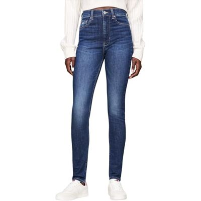 DW0DW192581BK2825 Tommy Jeans Sylvia HGH SKN CH0258 CO Skinny, ciemny dżins, 25 W/28 L, Ciemna dżinsowa, 25W / 28L DW0DW192581BK2825 Tommy Jeans Sylvia HGH SKN CH0258 CO Skinny, ciemny dżins, 25 W/28 L, Ciemna dżinsowa, 25W / 28L