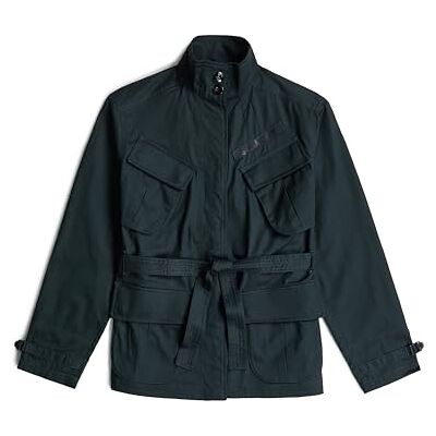 D15161 G-Star RAW Chisel Belted kurtka polowa, Niebieski (salute -A504-C742), XS D15161 G-Star RAW Chisel Belted kurtka polowa, Niebieski (salute -A504-C742), XS