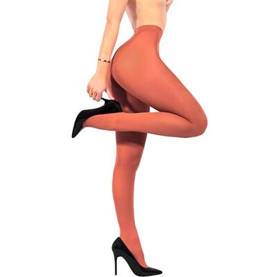 SOFSY-MICRO-TIGHTS-SATIN-40-BURORA3 sofsy nieprzezroczyste rajstopy z mikrofibry dla kobiet niewidocznie wzmocnione nieprzezroczyste rajstopy 40 den Spalona pomarańcza M SOFSY-MICRO-TIGHTS-SATIN-40-BURORA3 sofsy nieprzezroczyste rajstopy z mikrofibry dla kobiet niewidocznie wzmocnione nieprzezroczyste rajstopy 40 den Spalona pomarańcza M